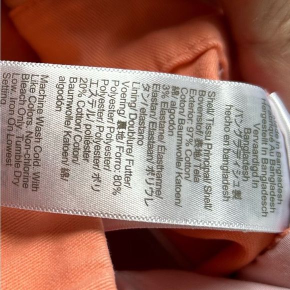 J. Crew Orange Cropped Ankle Pants - Picture 5 of 12